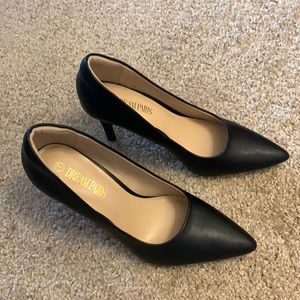 Black Heels NWOT